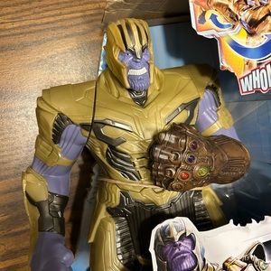 Thanos marvel action figure.
